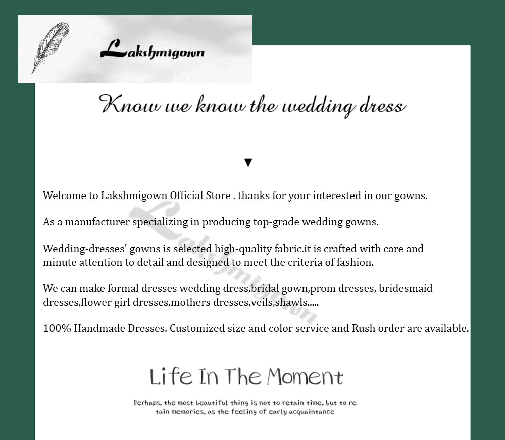 Lakshmigown Strapless Satin Wedding Dresses with Slit 2025 New Bridal Gowns Robe Sweep Train Sexy Vestidos De Novia Customized