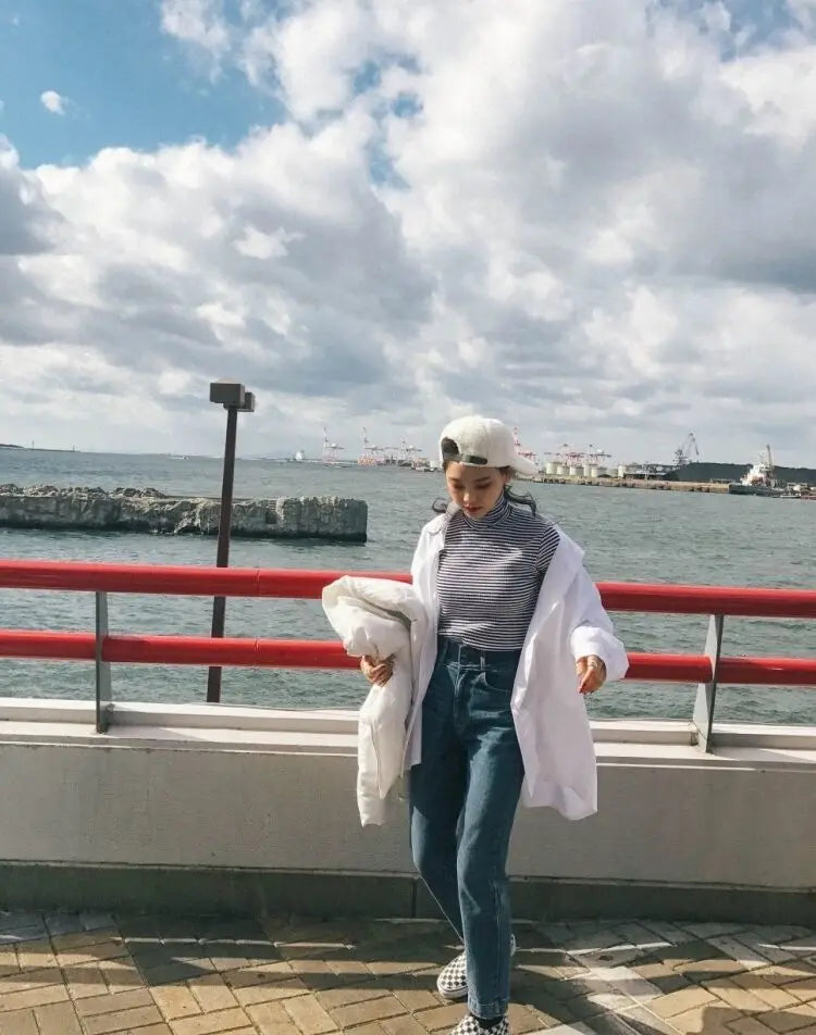 Zadily 2023 Spring Minimalist Chic Oversize Women's White Basic Shirt Long Sleeve Button Up Loose Woman Tunic Blouse Clothing