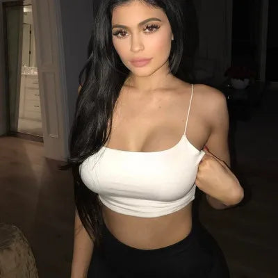 2025 New Fashion Women Sexy Crop Tops Solid Summer Camis Women Casual Tank Tops Vest Sleeveless Crop Tops blusas
