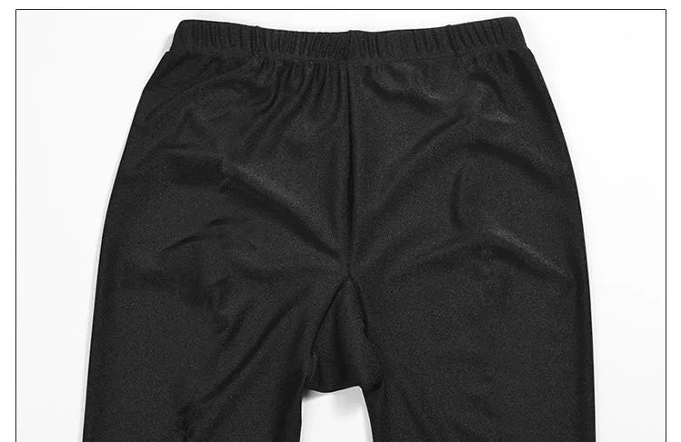 women spring autumn large size leggings lady summer knee length short pants casual stretched skinny shine neon shorts capris