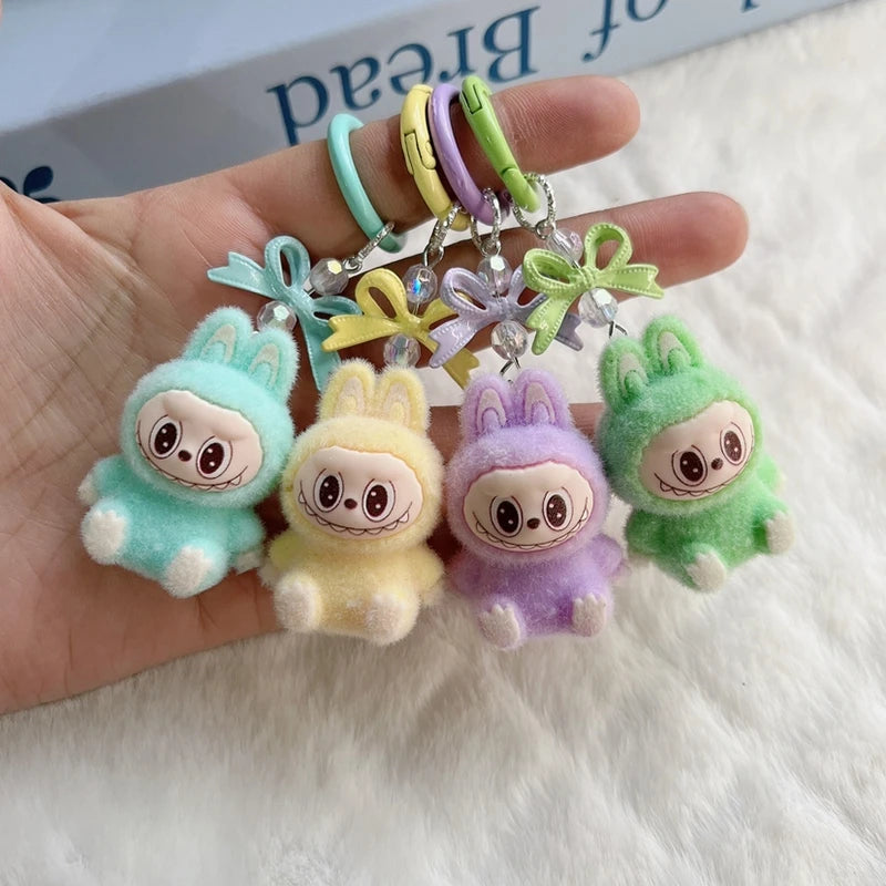 Kawaii Keychain Plush Aesthetics Keychains Cute Keychain for Bags Wedding Party Accessories Keychains Women Gifts