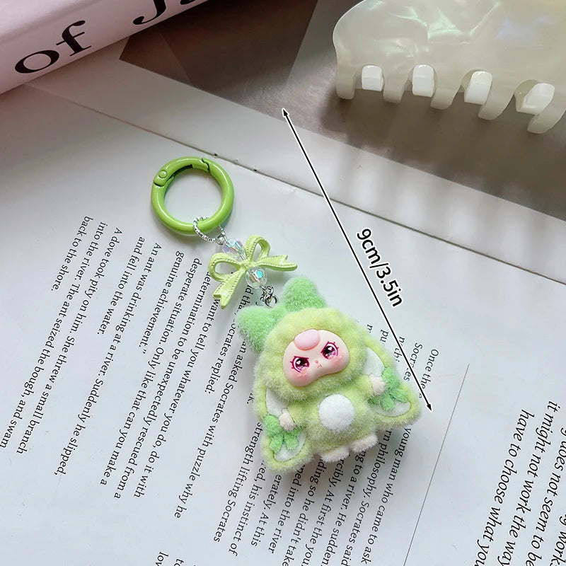 Kawaii Keychain Plush Aesthetics Keychains Cute Keychain for Bags Wedding Party Accessories Keychains Women Gifts