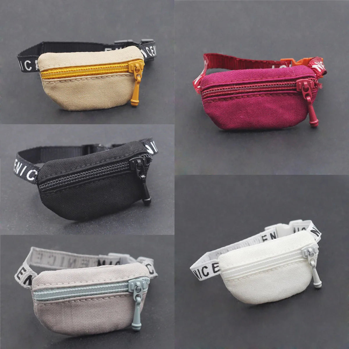 For Labubu Dolls Crossbody Bag DIY Toys Waist Bags Cute Plush Doll Accessories Kids Toys Fashion Accessory