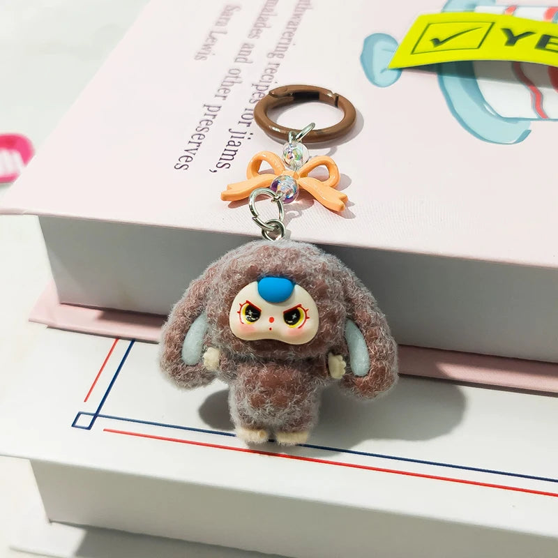 Kawaii Keychain Plush Aesthetics Keychains Cute Keychain for Bags Wedding Party Accessories Keychains Women Gifts