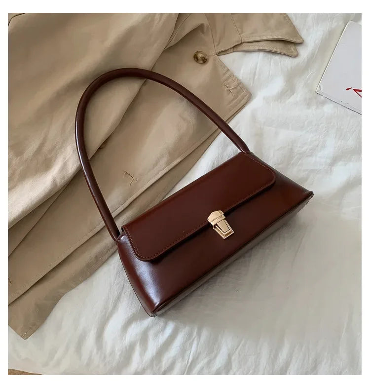 Luxury Brand Crossbody Bags for Women Fashion Design Underarm 2024 Woman Shoulder Bag Female Handbag and Purses Solid Color