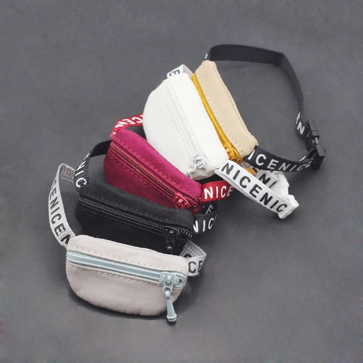 For Labubu Dolls Crossbody Bag DIY Toys Waist Bags Cute Plush Doll Accessories Kids Toys Fashion Accessory
