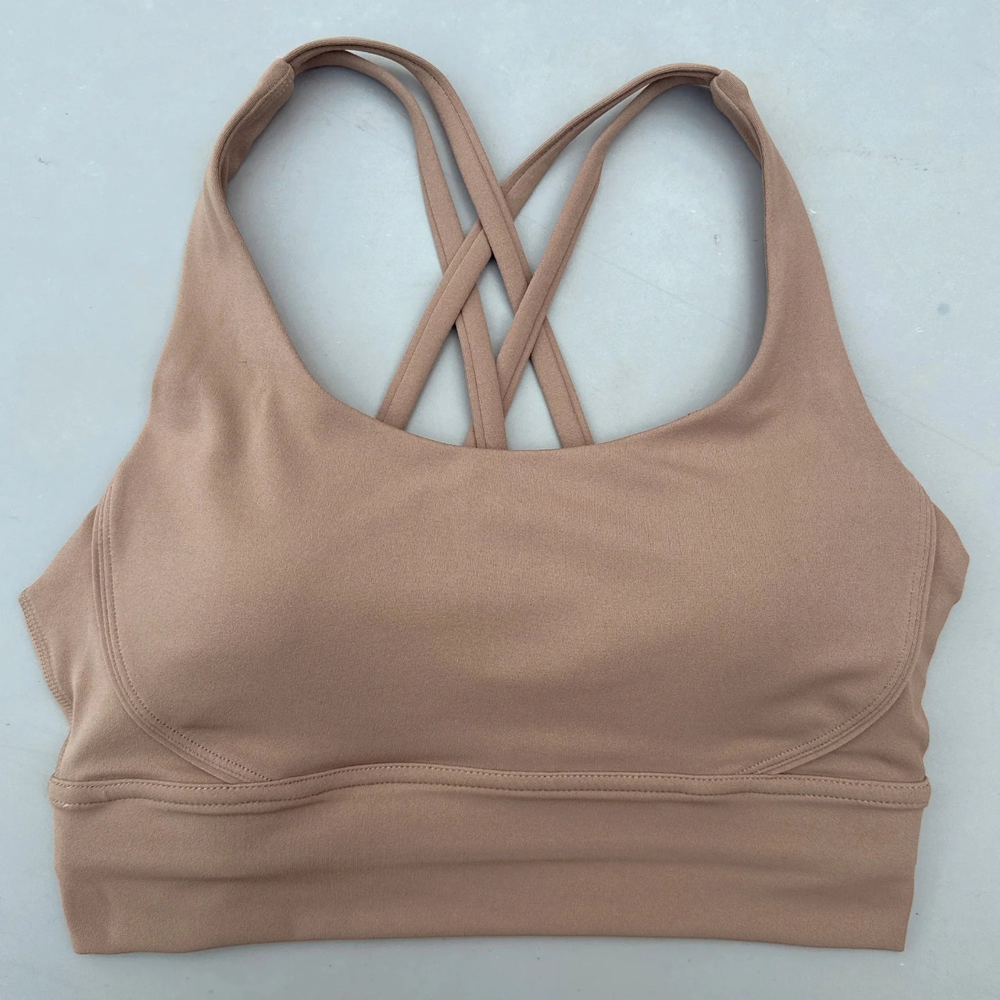 Solid Color Fitness sport Bra Women Cross soft high strength Tight Top Comprehensive Training Gym Yoga Underwear With Chest Pad