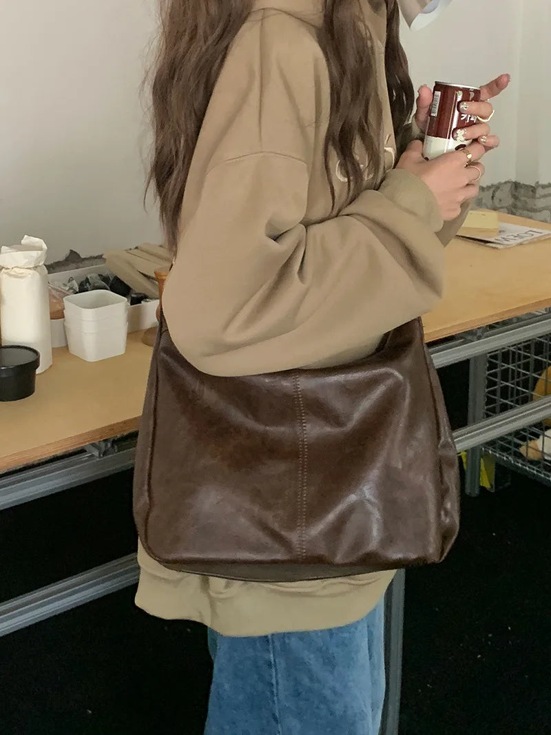 Women Handbags Cowhide Women Shoulder Bag Fashion Luxury Ladies Messenger Bags High Quality Female Tote Bag