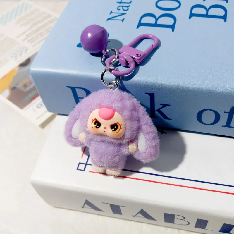 Kawaii Keychain Plush Aesthetics Keychains Cute Keychain for Bags Wedding Party Accessories Keychains Women Gifts