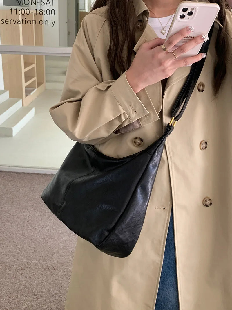 Women Handbags Cowhide Women Shoulder Bag Fashion Luxury Ladies Messenger Bags High Quality Female Tote Bag