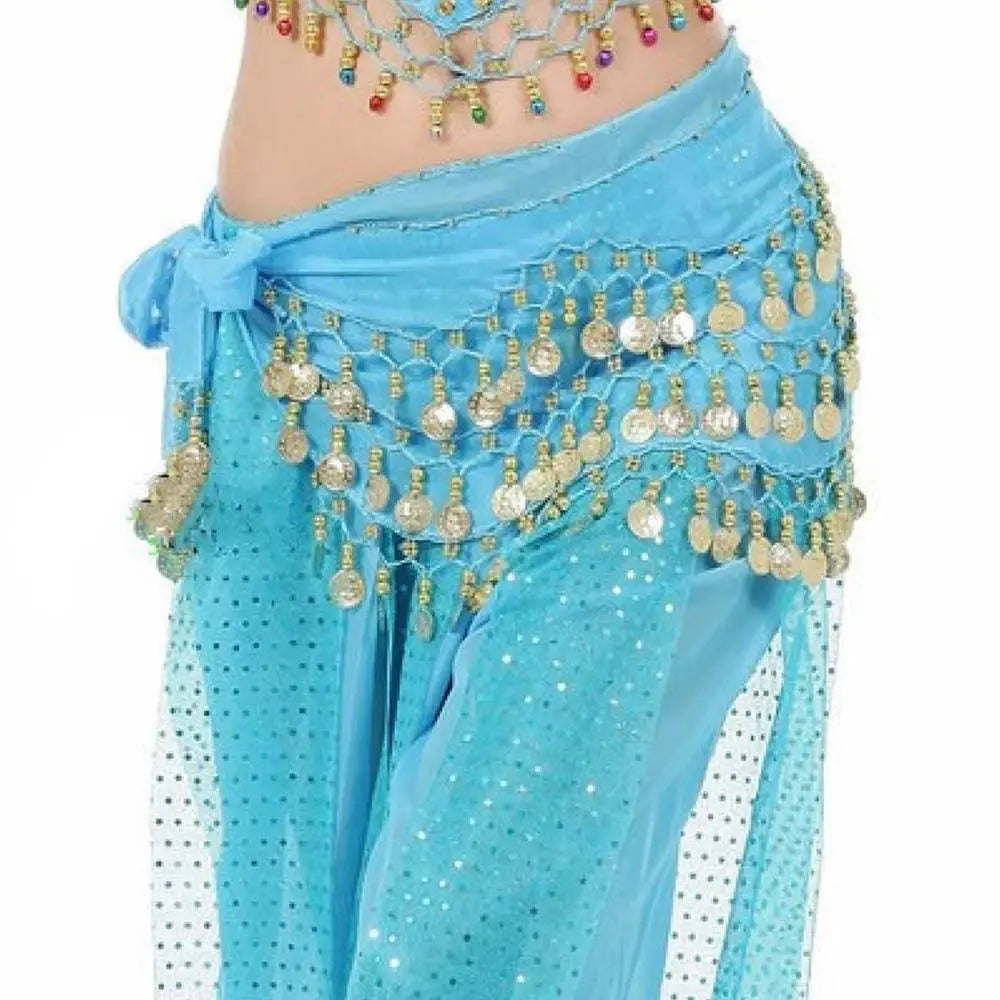 Thailand/India/Arab Dancer Skirt Women Sexy Belly Dance Hip Scarf Wrap Belt Dancer Skirt Female Show Sequins Tassels Costumes