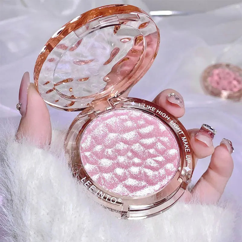 High gloss powder gloss glitter highlight contour palette natural gloss contour concealer lasting light