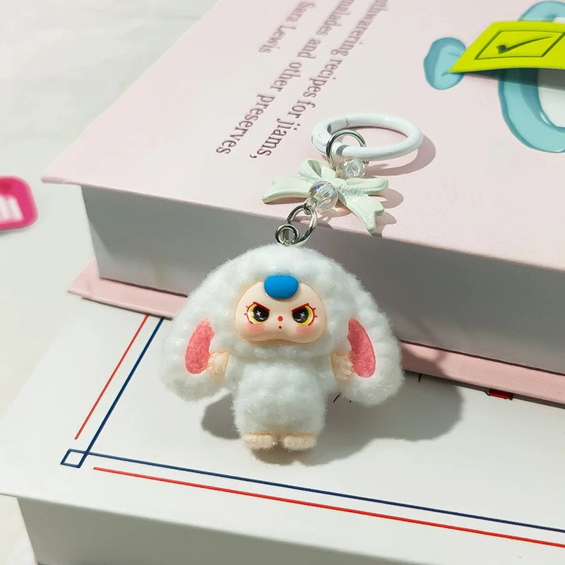 Kawaii Keychain Plush Aesthetics Keychains Cute Keychain for Bags Wedding Party Accessories Keychains Women Gifts