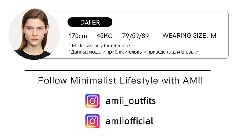 Amii Minimalism 2024 Sweater for Women Autumn New Office Lady Basic Lapel Striped Slim Knitted Tops Solid Trendy Blouse 12444058