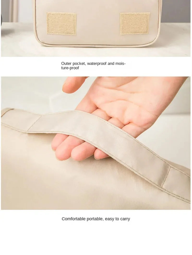 High Quality Travel Makeup Bag Waterproof Toiletries Organizer Women Neceser Bathroom Hook Wash Pouch Hook Makeup Storage Bag