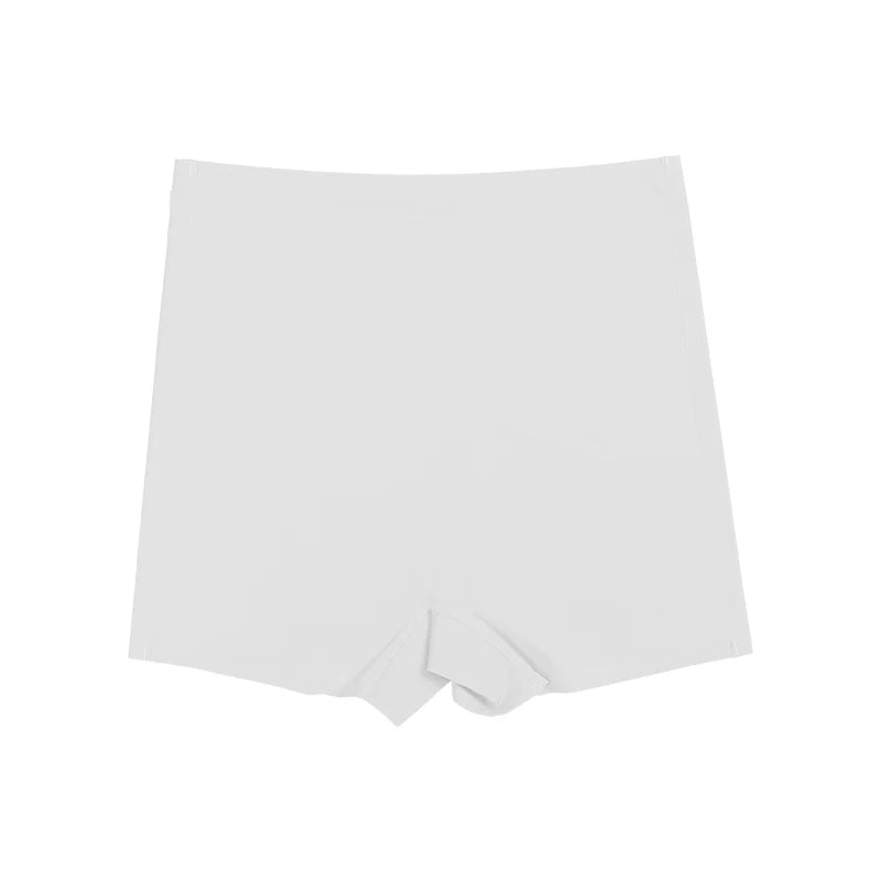 Hot Sale Seamless Ice Silk Solid Biker Shorts Boxer Short Leggings Sports Yoga Pants Seamless Women Shorts Panties