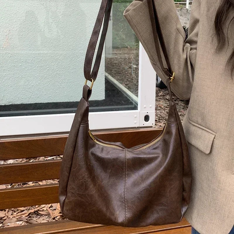Women Handbags Cowhide Women Shoulder Bag Fashion Luxury Ladies Messenger Bags High Quality Female Tote Bag