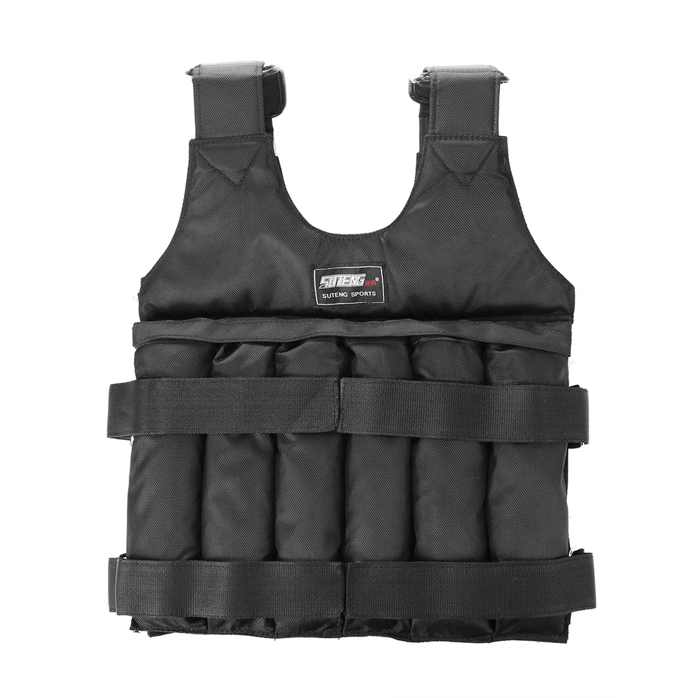 20/50kg Weight Training Suit Empty Bag Fitness Running Vest Adjustable Weight Jacket Workout Equipment for Workout Jogging Gym