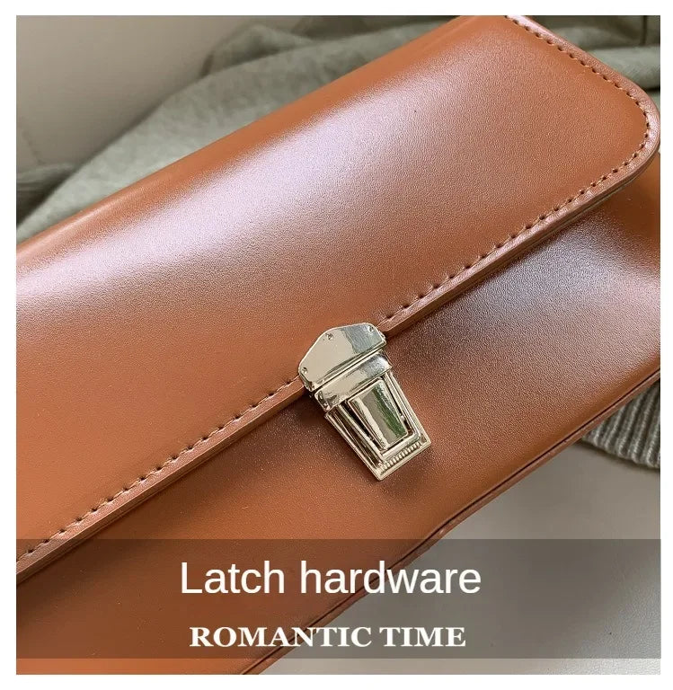 Luxury Brand Crossbody Bags for Women Fashion Design Underarm 2024 Woman Shoulder Bag Female Handbag and Purses Solid Color