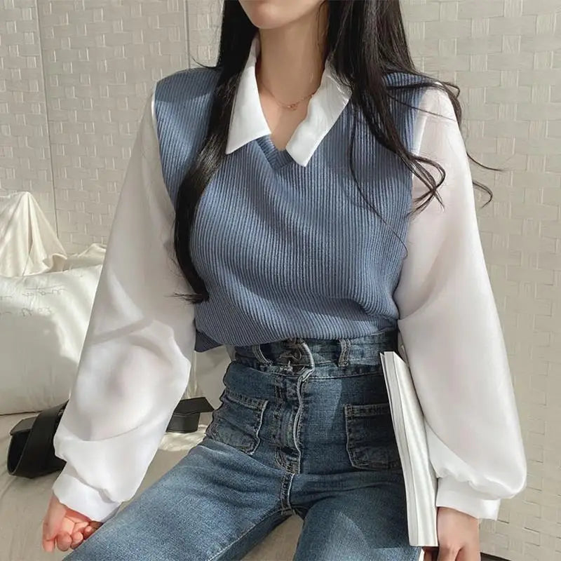 False Two-piece Polo