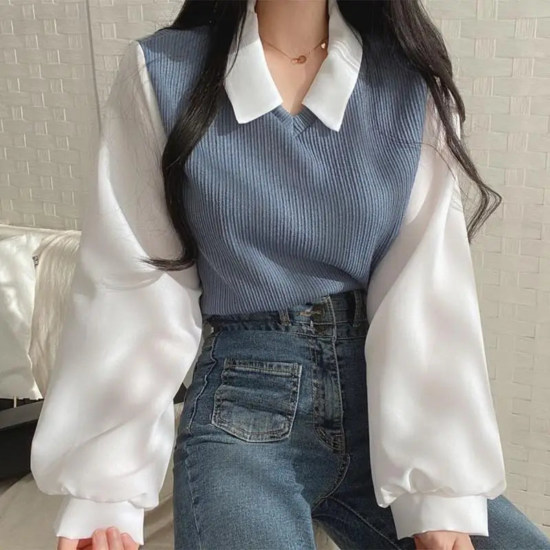 False Two-piece Polo