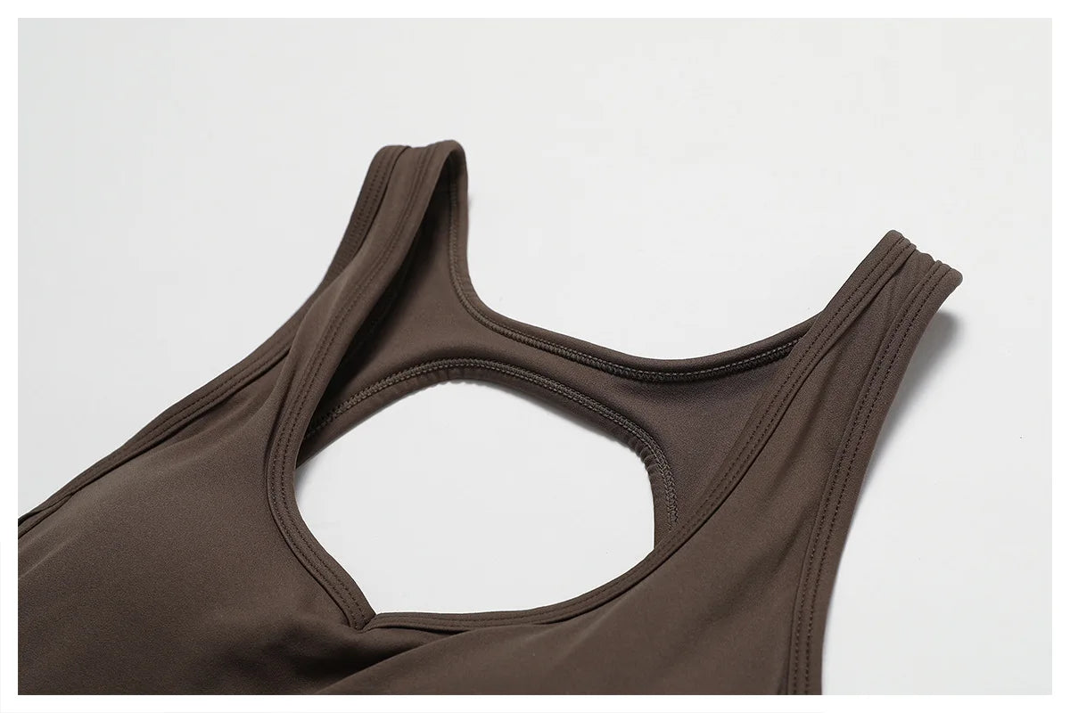 Solid Yoga Jumpsuit One Piece Outfit Fitness Bodysuit Workout Clothes for Women Sportwear Women Buttock lifting Set Activewear