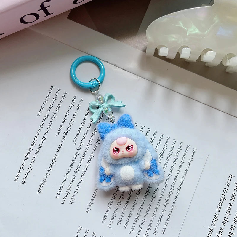 Kawaii Keychain Plush Aesthetics Keychains Cute Keychain for Bags Wedding Party Accessories Keychains Women Gifts