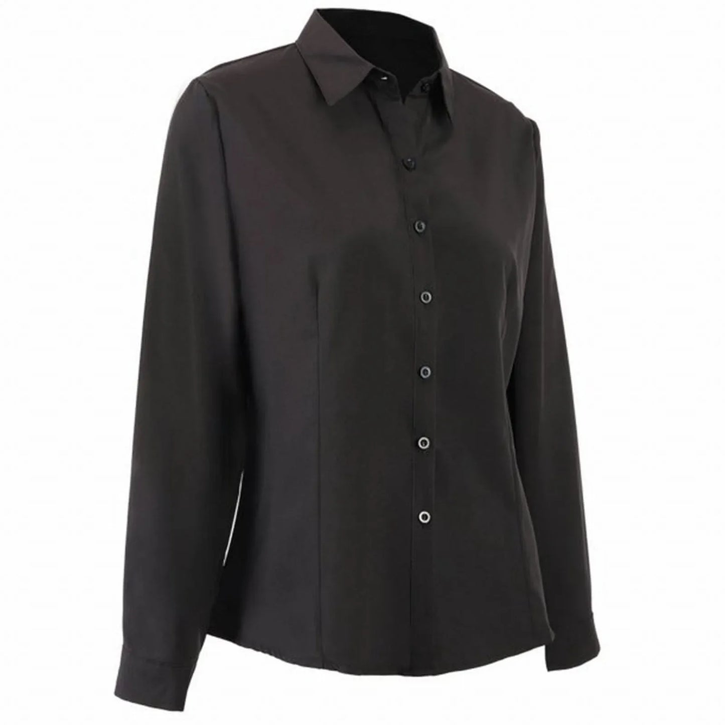 Women's Long Sleeve Blouse Office Ladies Tops Button Up Shirts 2025 Fashion Casual Shirt Long Sleeved Blouse White Shirt Women
