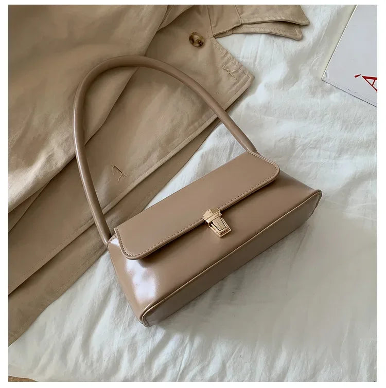 Luxury Brand Crossbody Bags for Women Fashion Design Underarm 2024 Woman Shoulder Bag Female Handbag and Purses Solid Color