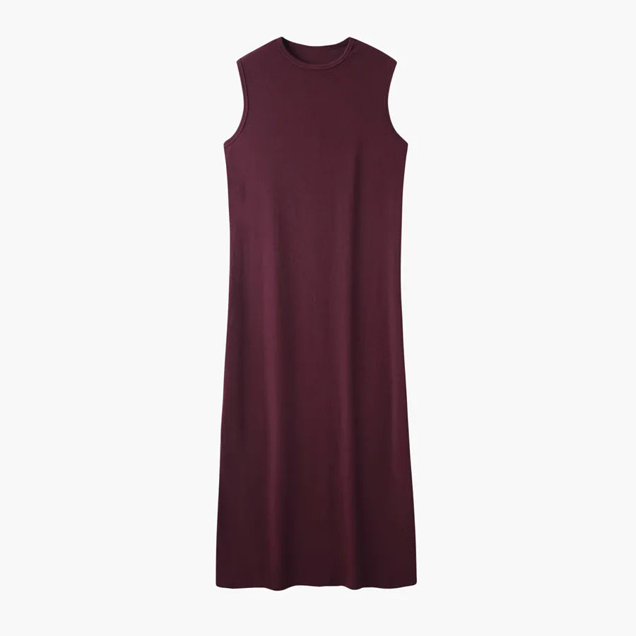 AS 2024 summer woman clothes cardigan Ankle Length maxi dress nature fiber ribbing fabric clothing ( Ship in 1 day)