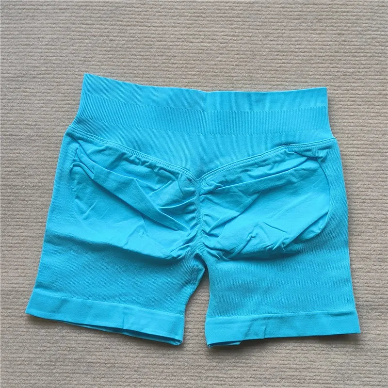 Gym Running Shorts Scrunch Butt Shorts Women Biker Cycling Shorts Seamless Leggings Sexy Athletic Yoga Shorts