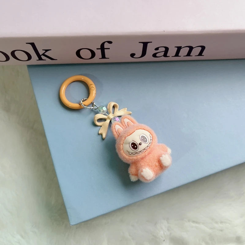 Kawaii Keychain Plush Aesthetics Keychains Cute Keychain for Bags Wedding Party Accessories Keychains Women Gifts