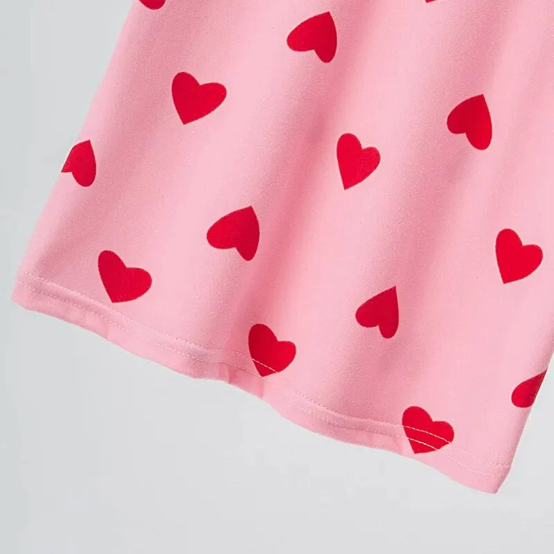 3 Piece Children's Summer Short-sleeved Pants And Shorts Three-piece Boy And Girl Comfortable Thin Air-conditioned Pajamas Set