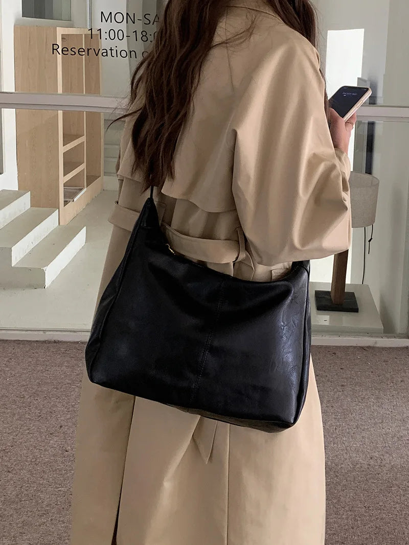 Women Handbags Cowhide Women Shoulder Bag Fashion Luxury Ladies Messenger Bags High Quality Female Tote Bag