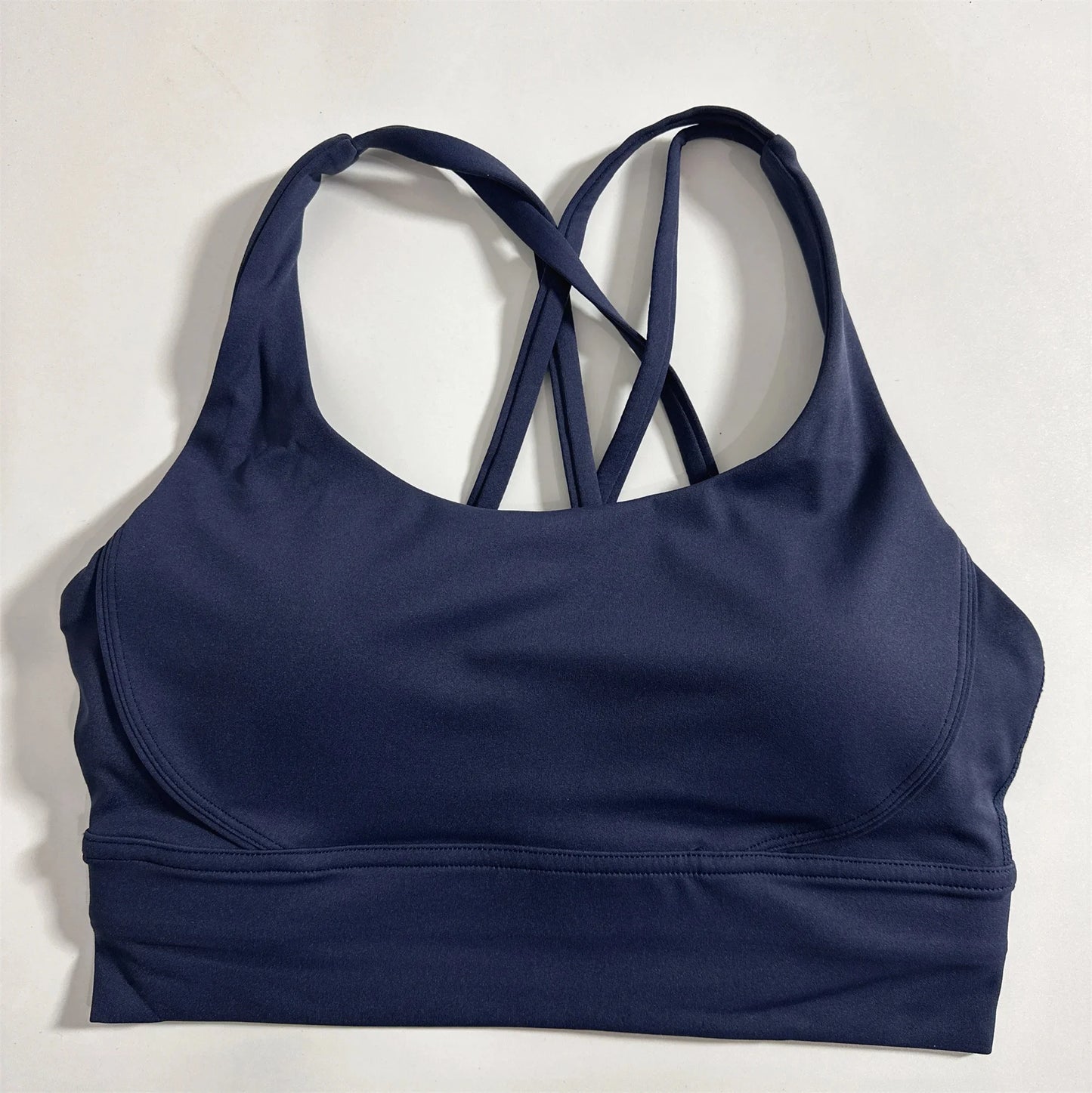 Solid Color Fitness sport Bra Women Cross soft high strength Tight Top Comprehensive Training Gym Yoga Underwear With Chest Pad