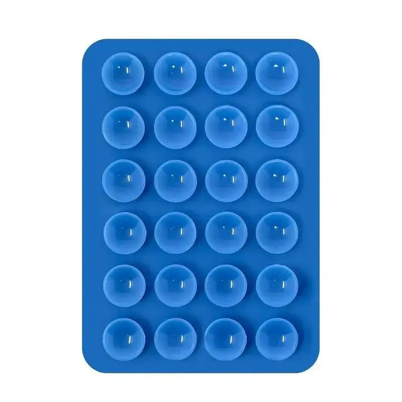 Silicone 24 Suction Phone Holder Multifunctional Suction Cup Mat Wall Stand Anti-Slip Single Sided Case Glue Mount Back Stickers