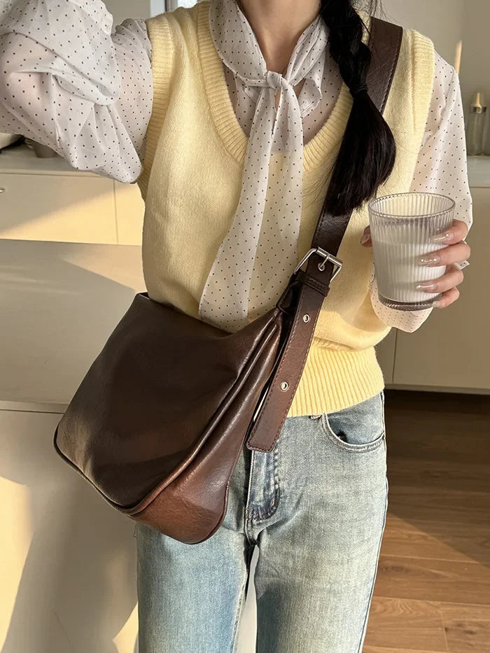 Women Handbags Cowhide Women Shoulder Bag Fashion Luxury Ladies Messenger Bags High Quality Female Tote Bag