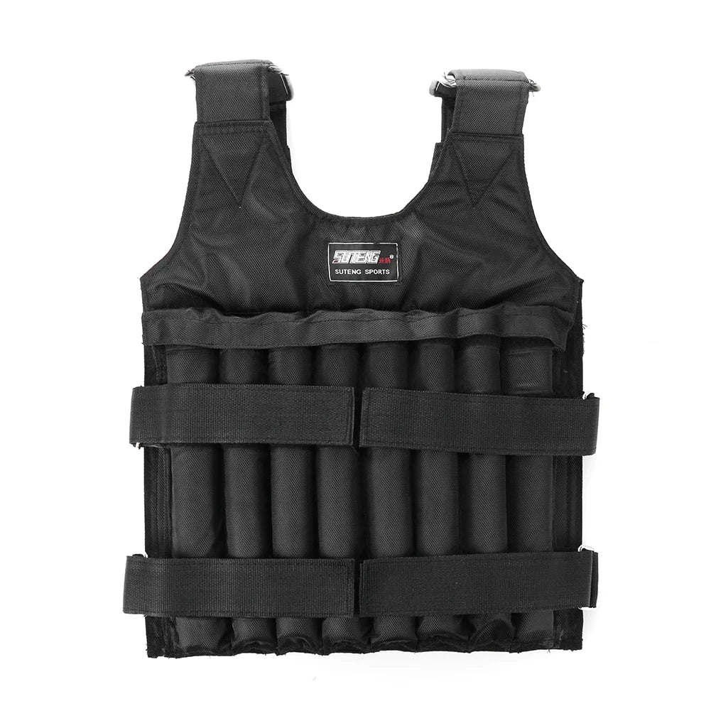 20/50kg Weight Training Suit Empty Bag Fitness Running Vest Adjustable Weight Jacket Workout Equipment for Workout Jogging Gym