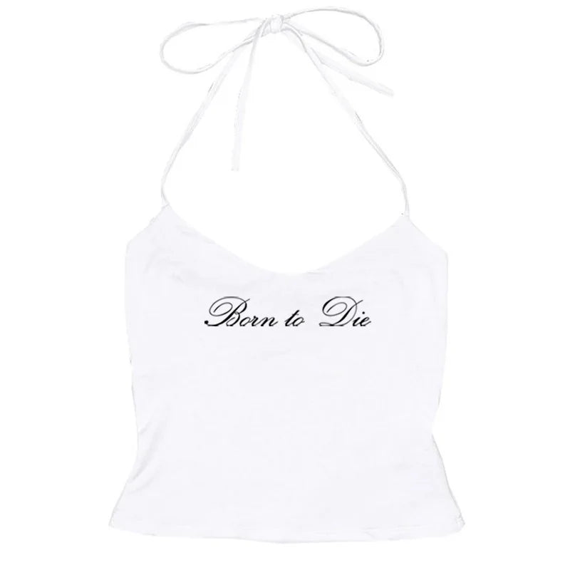 Gothic Grunge Punk Hip Hop Rock Streetwear Casual Sexy Crop Top Y2K Retro Harajuku Emo Girl Aesthetic Fashion Lace Camisole Tops