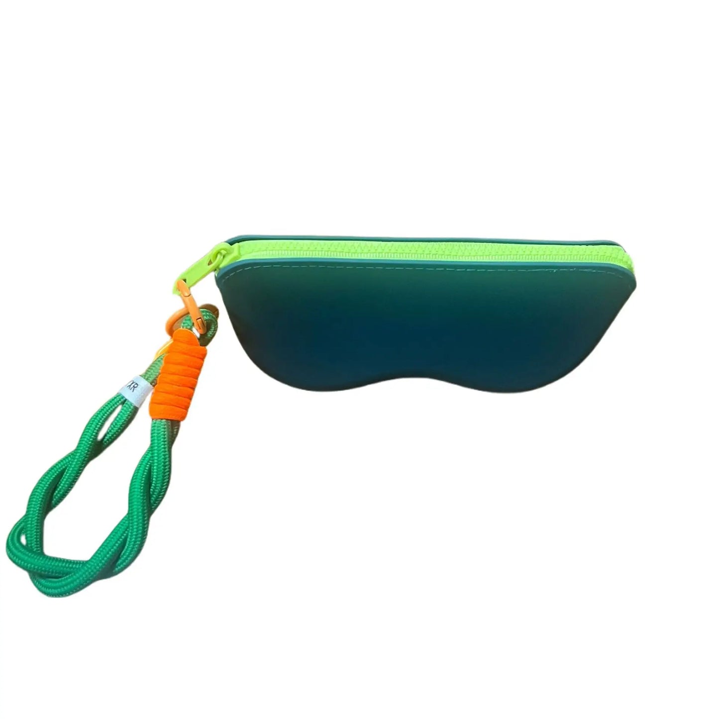 Silicone Zipper Glasses Bag Sunglasses Storage Protective Cover Hanging Bag Coin Purses For Women Girls Waterproof Glasses Box