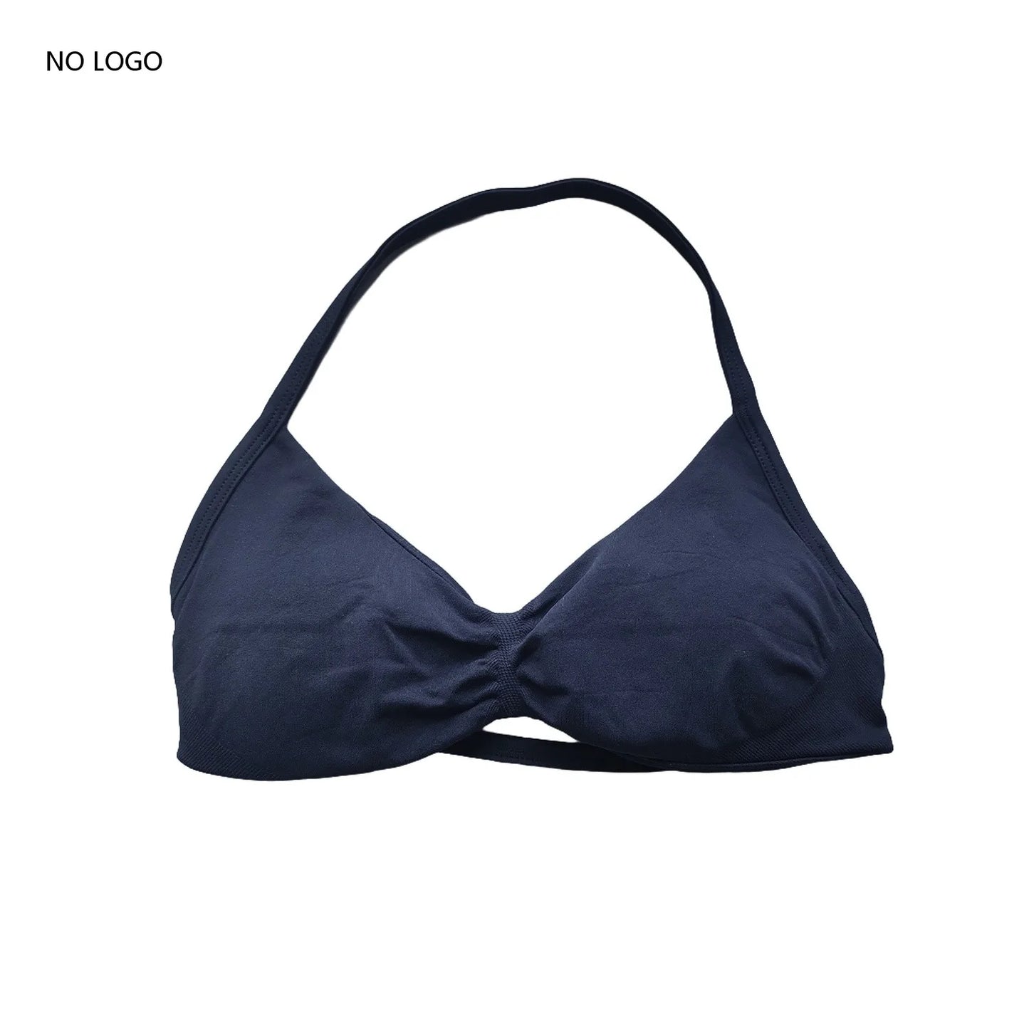 ARFTE Sports Bra Strappy Backless Yoga Gym Bra Removable Cups Women Workout Clothing Gym Top Halter Sport Bras