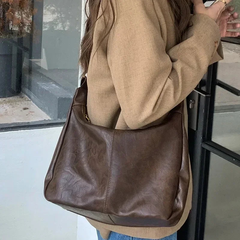 Women Handbags Cowhide Women Shoulder Bag Fashion Luxury Ladies Messenger Bags High Quality Female Tote Bag