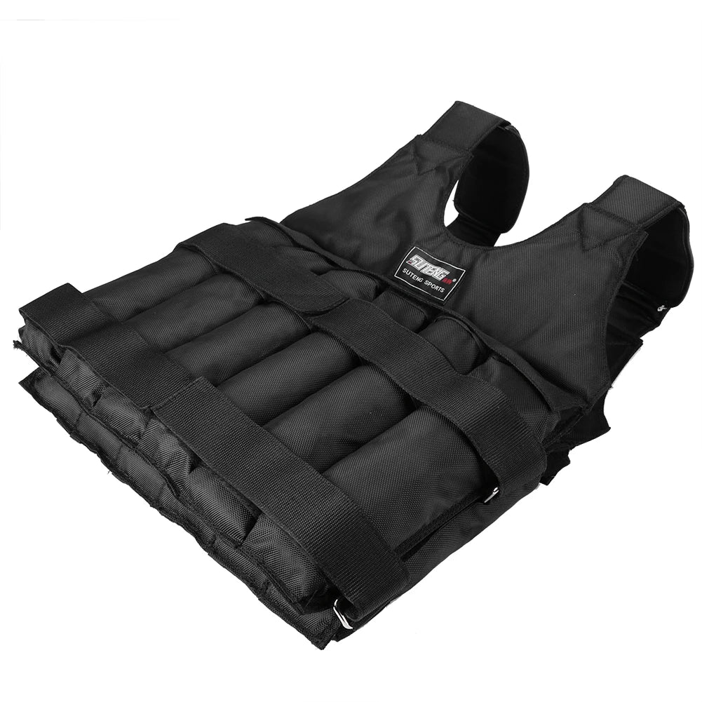 20/50kg Weight Training Suit Empty Bag Fitness Running Vest Adjustable Weight Jacket Workout Equipment for Workout Jogging Gym