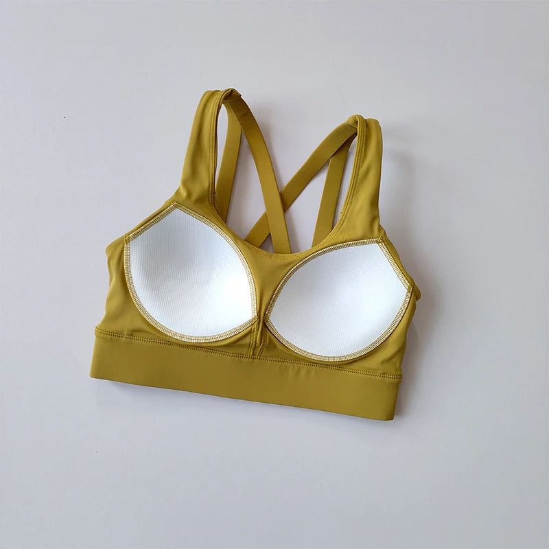 High-intensity Sports Underwear Women's Shockproof and Sagging Running and Fitness Bodybuilding Back Beautifying and Quick-dry