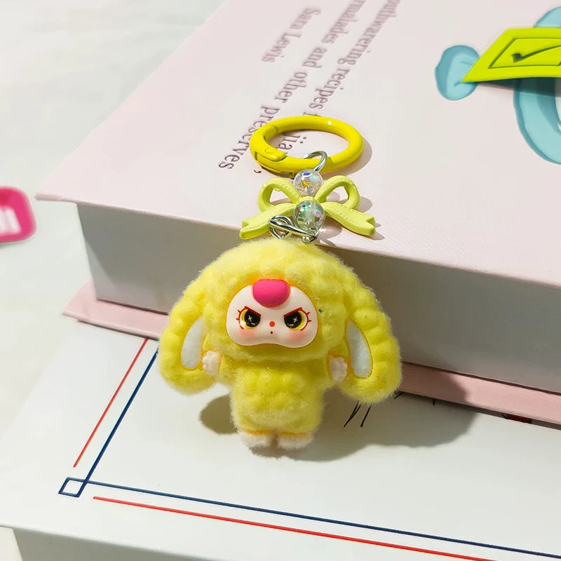 Kawaii Keychain Plush Aesthetics Keychains Cute Keychain for Bags Wedding Party Accessories Keychains Women Gifts