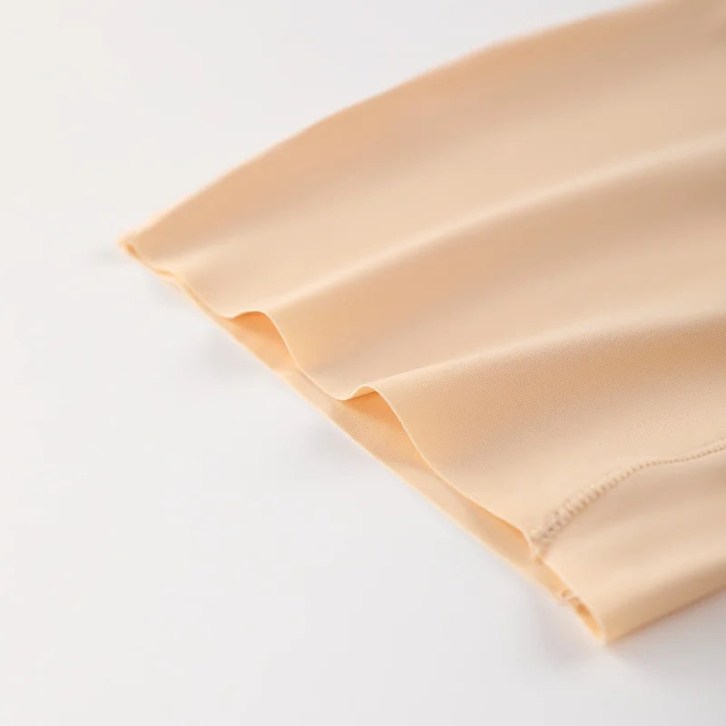 3PCS/set Protective Shorts Plus Size Shorts Seamless Underwear for Women Safety Short Pants Ice Silk Panties Summer Intimates