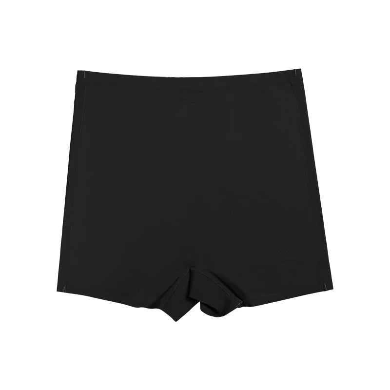 Hot Sale Seamless Ice Silk Solid Biker Shorts Boxer Short Leggings Sports Yoga Pants Seamless Women Shorts Panties