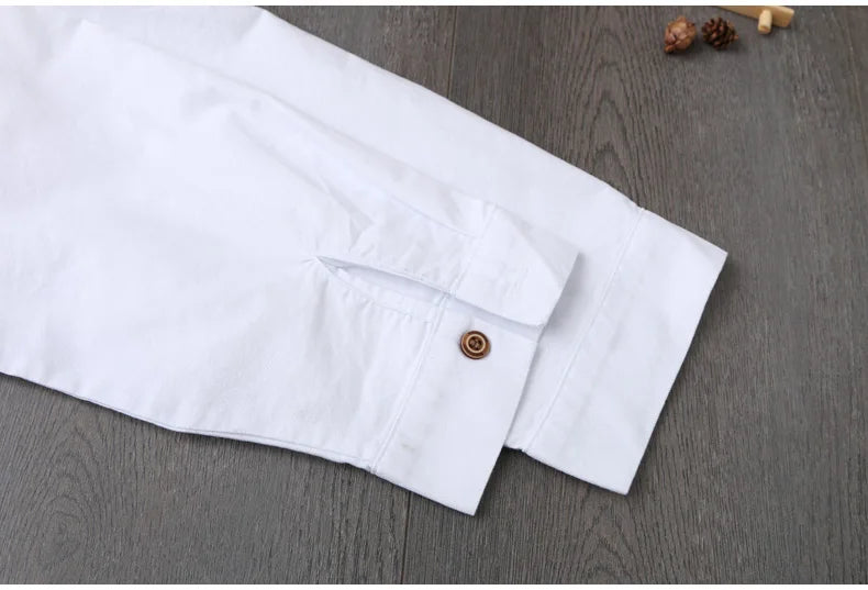 Women Cotton Embroidery Loose Long White Shirts 2025 Spring Autumn New Casual Office Lady Blouse Female Top Loose shirt