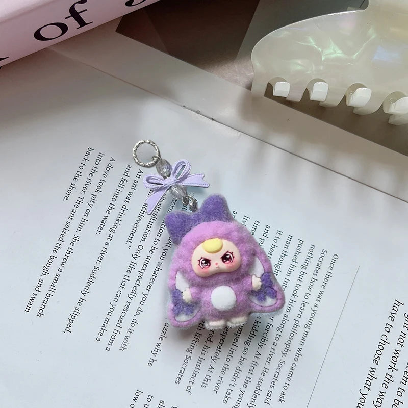 Kawaii Keychain Plush Aesthetics Keychains Cute Keychain for Bags Wedding Party Accessories Keychains Women Gifts