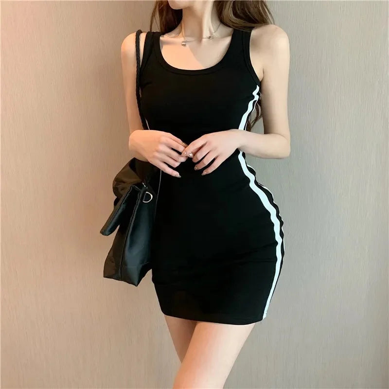 Summer Women Casual Sheath Dress
